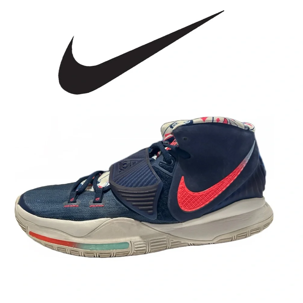 Nike Kyrie‎ 6 USA Men’s Basketball Sneakers BQ4630-402 - Size 12